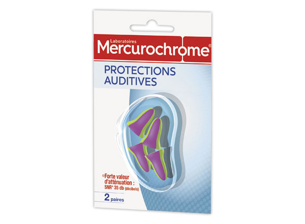 1 Protections auditives - Mercurochrome