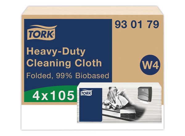 1 Chiffons de nettoyage ultra résistant TORK 99% biosourcé