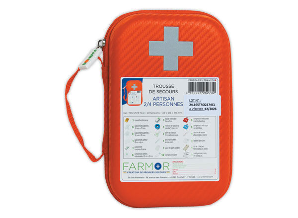 1 Trousse de secours Artisan 2/4 personnes - Farmor