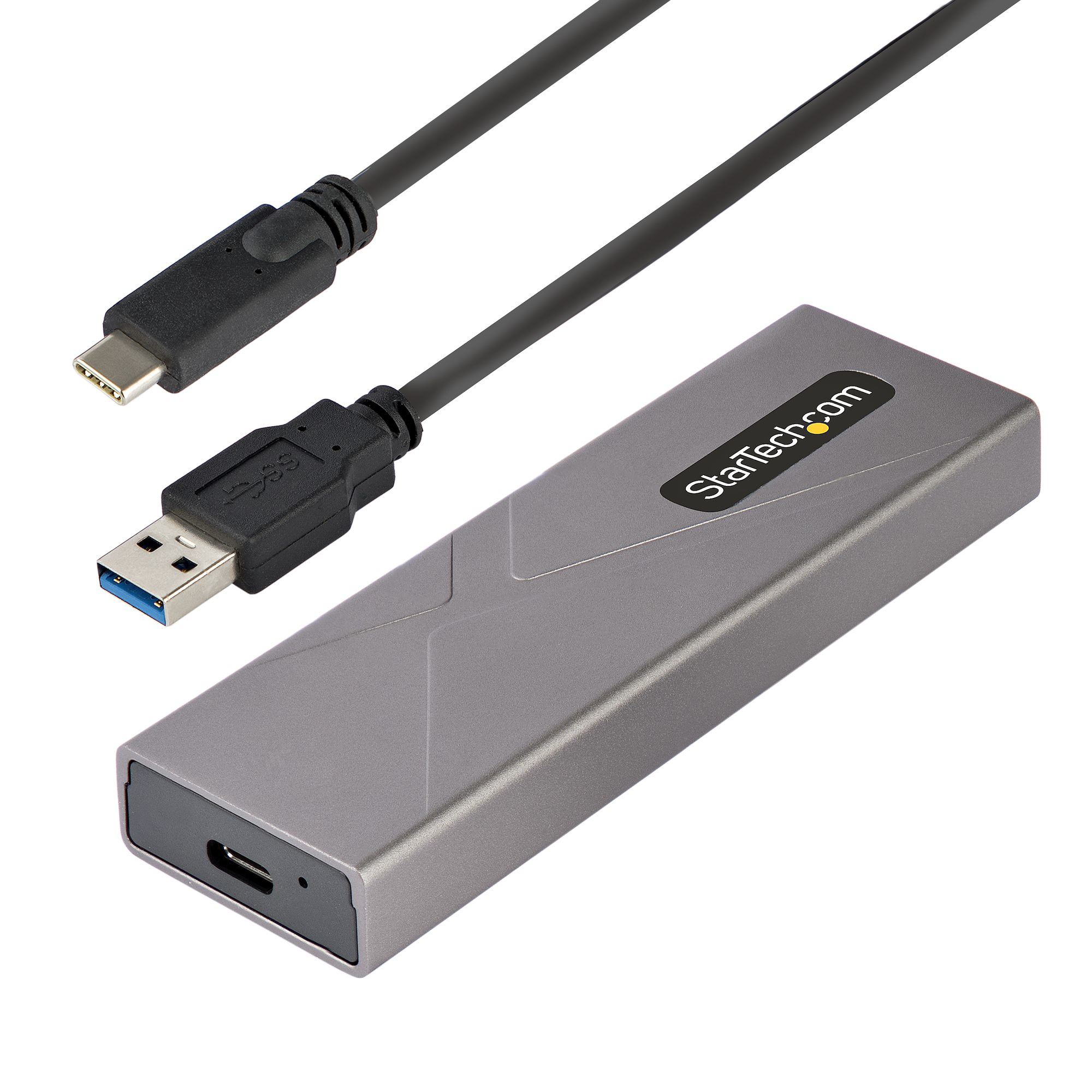 Transformez votre SSD PCIe M.2 NVMe ou SATA AHCI M.2 en une solution de stockage externe USB hautement portable. Ce boîtier est doté de l'USB 3.1 Gen 2 (10Gbps) avec prise en charge de l'UASP et PCIe 3.0 offrant des vitesses de transfert de données réelle