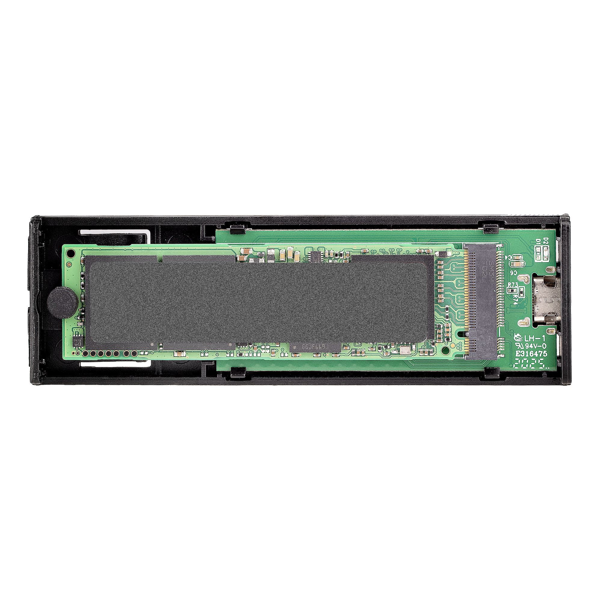 Transformez votre SSD PCIe M.2 NVMe ou SATA AHCI M.2 en une solution de stockage externe USB hautement portable. Ce boîtier est doté de l'USB 3.1 Gen 2 (10Gbps) avec prise en charge de l'UASP et PCIe 3.0 offrant des vitesses de transfert de données réelle