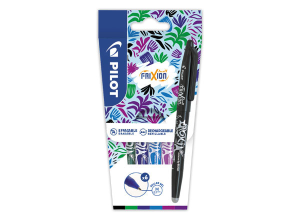1 Etui de 6 FriXion Ball tons froids