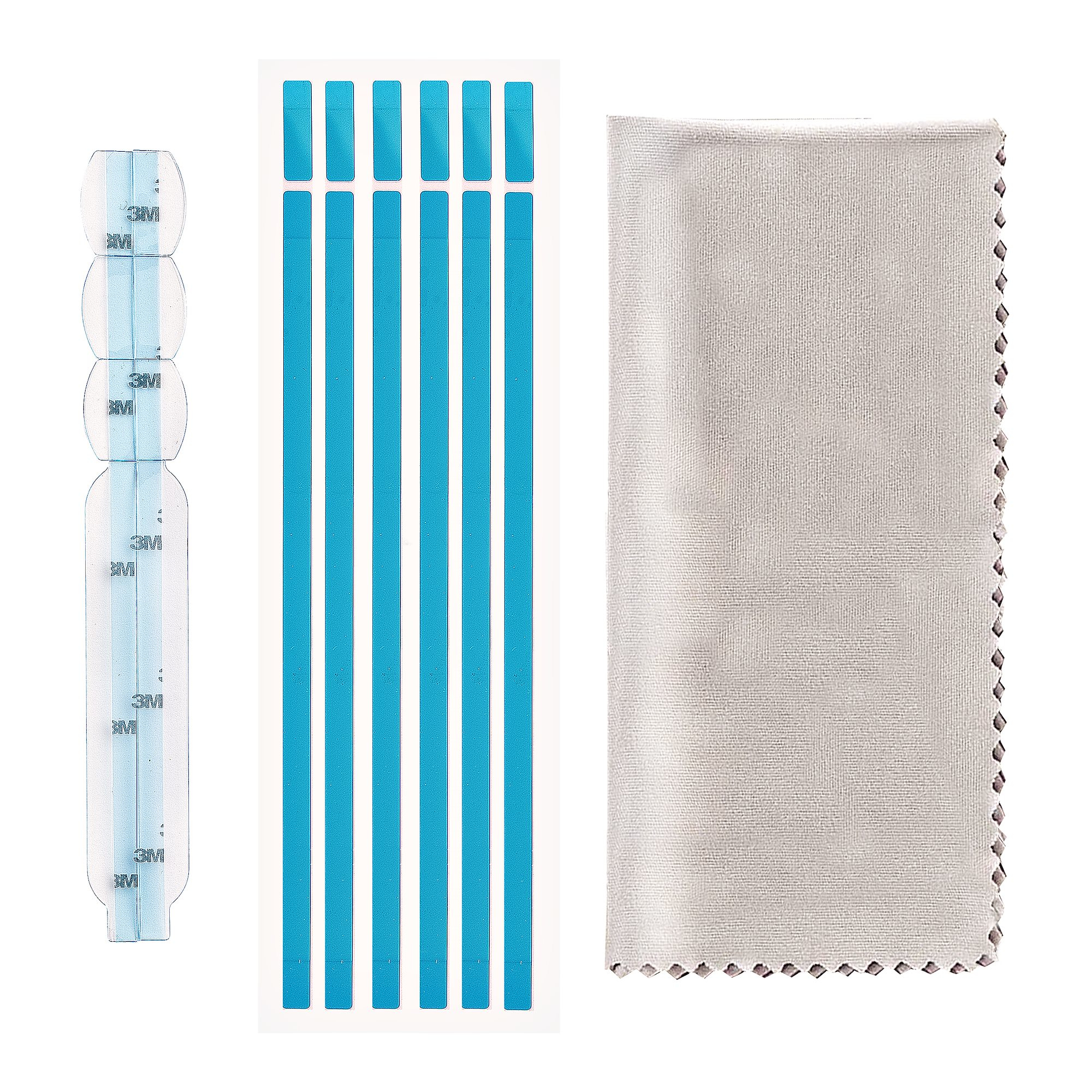 StarTech.com Fixation Écran de Confidentialité pour Ordinateur - Bande Adhésive/Autocollante pour Filtre de Confidentialité - Kit de Montage pour Filtre Anti-Reflets (MON-PRIVACY-SCREEN-K) - Kit de montage du filtre de confidentialité d'écran - clair