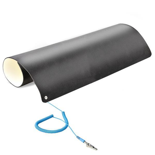 StarTech.com Tapis Antistatique ESD - Tapis de Travail pour Électronique - Tapis antistatique - fil de mise à la terre détachable - beige