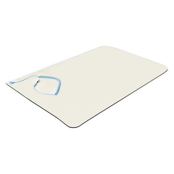 StarTech.com Tapis Antistatique ESD - Tapis de Travail pour Électronique - Tapis antistatique - fil de mise à la terre détachable - beige
