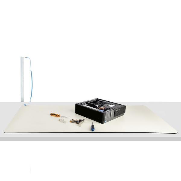 StarTech.com Tapis Antistatique ESD - Tapis de Travail pour Électronique - Tapis antistatique - fil de mise à la terre détachable - beige