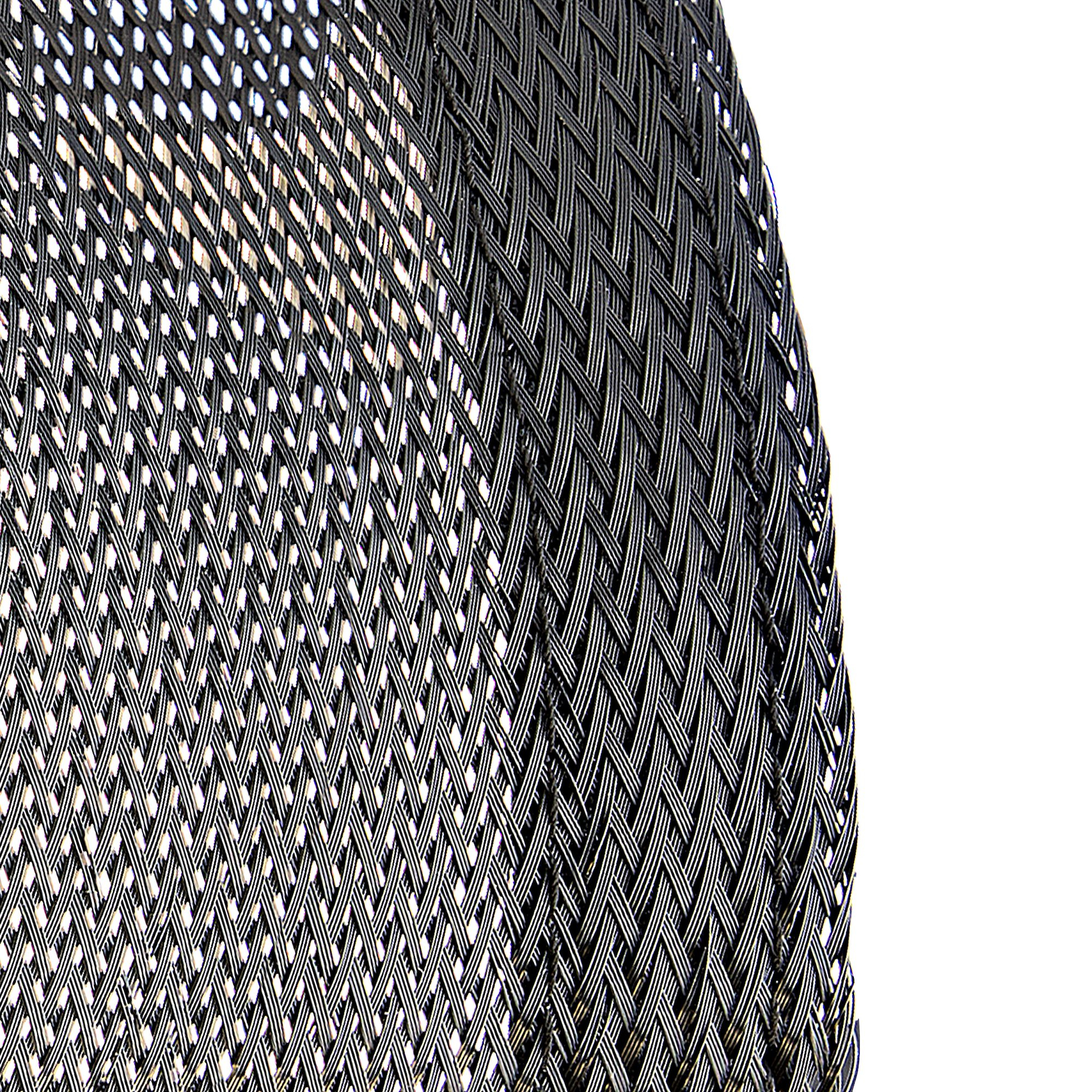 StarTech.com Gaine de Câble Tressée de 3m, Manchon Organisateur de Câble - Manchon de gestion des câbles - noir - 3 m