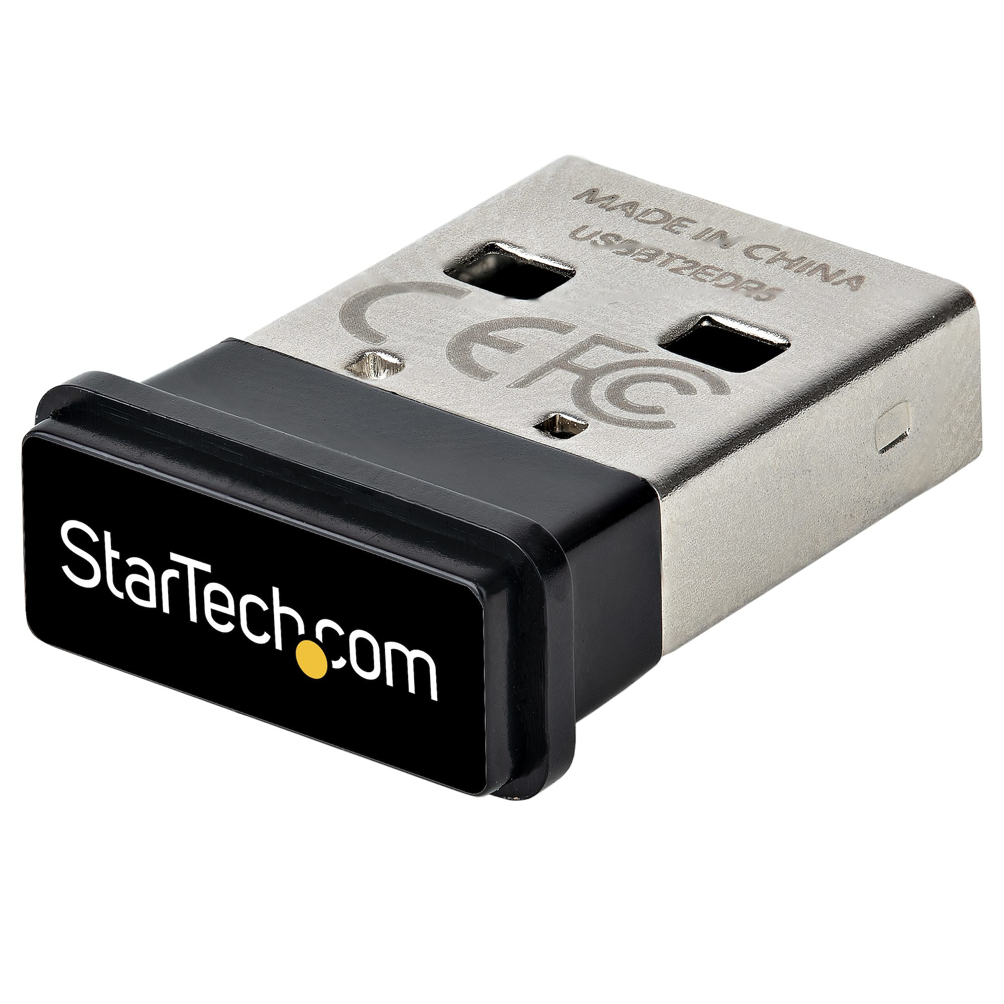 StarTech.com Adaptateur USB Bluetooth 5.0 - Dongle Bluetooth 5.0 pour PC - Adaptateur réseau - USB - Bluetooth 5.0 EDR, Bluetooth 5.0 LE, Bluetooth 5.0 - Classe 2 - noir