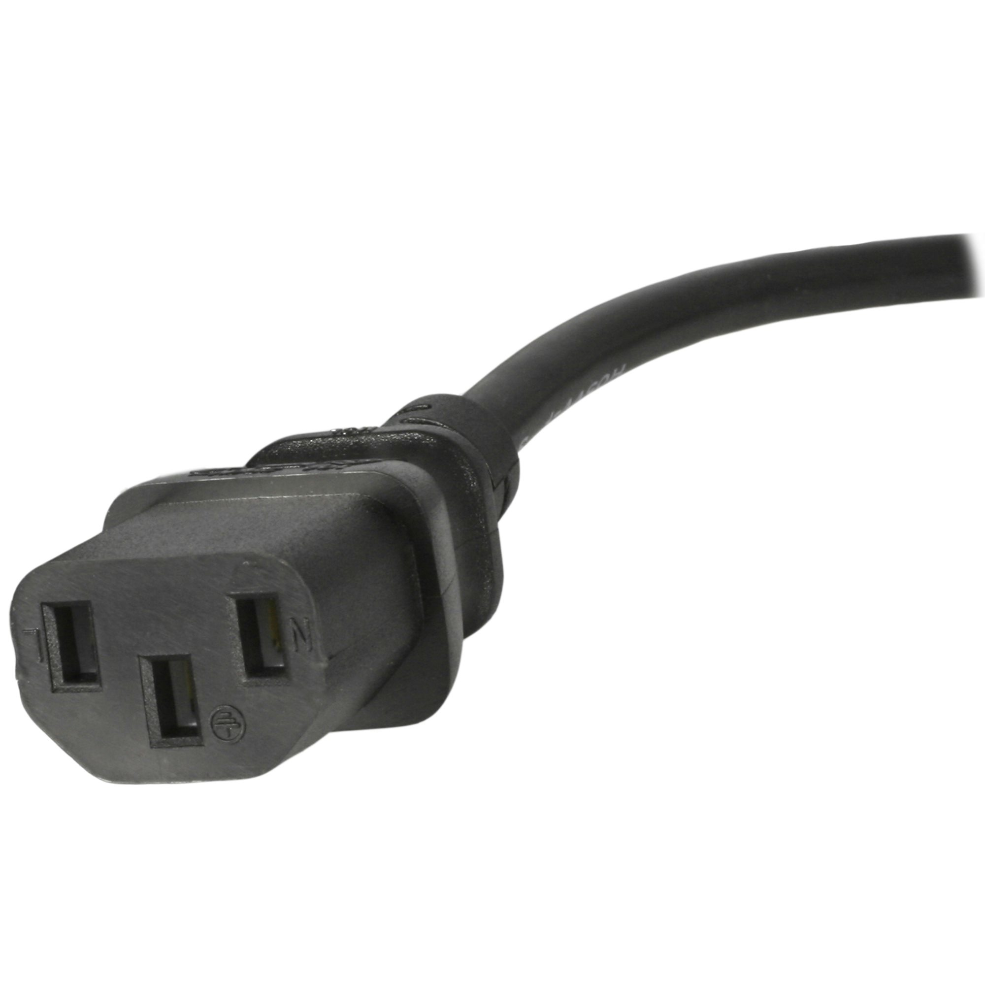 StarTech.com Câble d'Alimentation pour PC UK, BS 1363 à C13, 18AWG - Câble d'alimentation - BS 1363 (P) pour power IEC 60320 C13 - CA 250 V - 10 A - 1 m - moulé - noir
