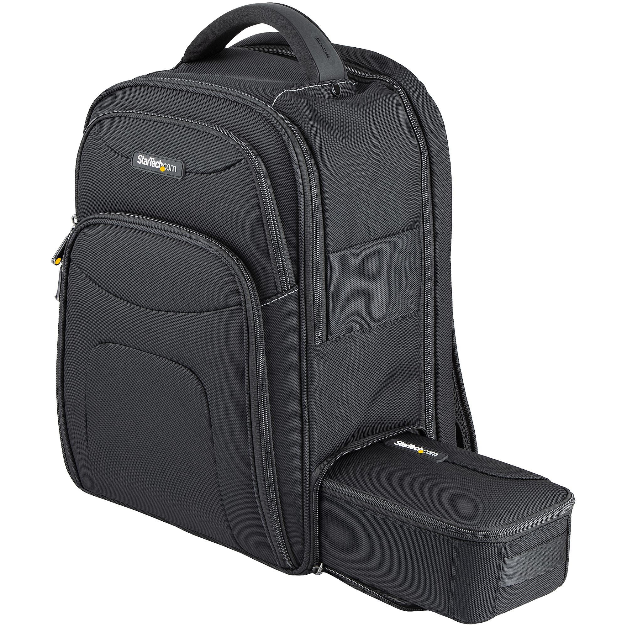 StarTech.com Sac à Dos Ordinateur Portable 15,6 pouces avec Compartiment Amovible pour Accessoires - Sac PC Portable Pro High Tech en Nylon Résistant - Ergonomique, pour tous Déplacements (NTBKBAG156) - Sac à dos pour ordinateur portable - 15.6"