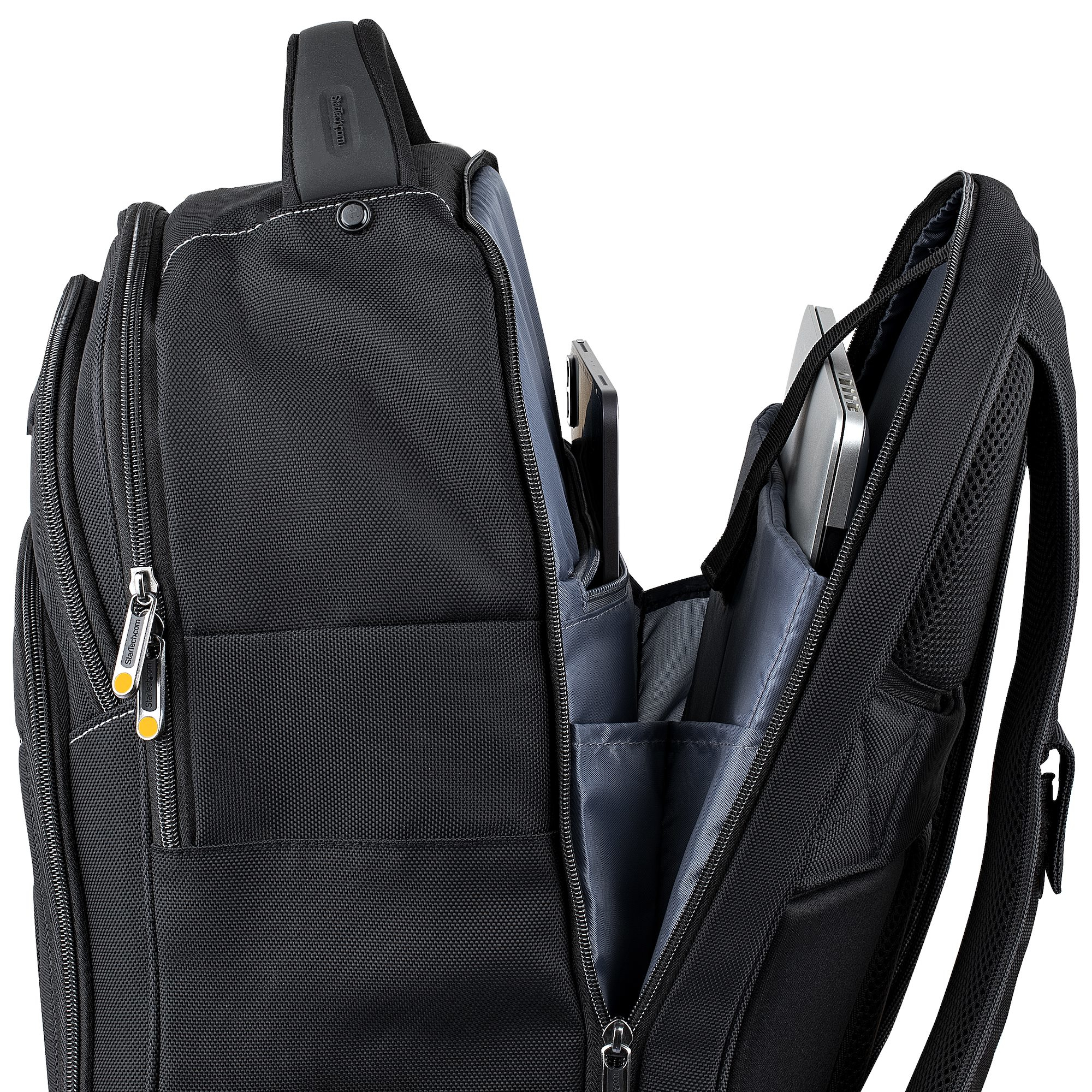 StarTech.com Sac à Dos Ordinateur Portable 15,6 pouces avec Compartiment Amovible pour Accessoires - Sac PC Portable Pro High Tech en Nylon Résistant - Ergonomique, pour tous Déplacements (NTBKBAG156) - Sac à dos pour ordinateur portable - 15.6"