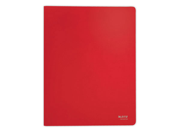 1 Protège-documents A4 PP recyclé 40 pochettes - Rouge