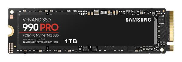 Samsung 990 PRO MZ-V9P1T0BW - SSD - chiffré - 1 To - interne - M.2 2280 - PCIe 4.0 x4 (NVMe) - AES 256 bits - TCG Opal Encryption 2.0