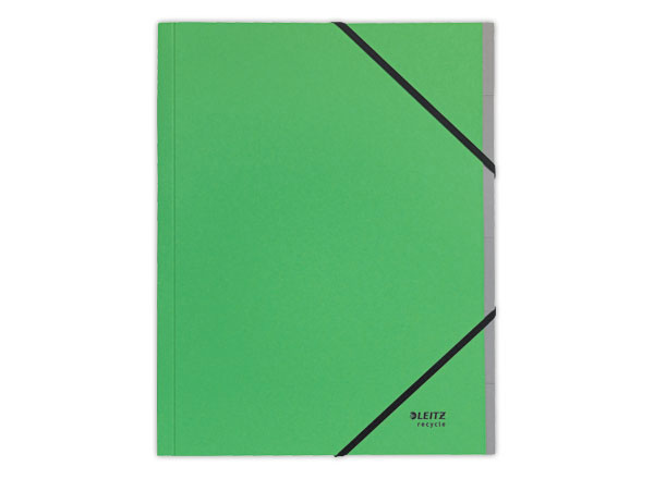 1 Trieur avec élastiques LEITZ 6 touches- 100% recyclé - Vert