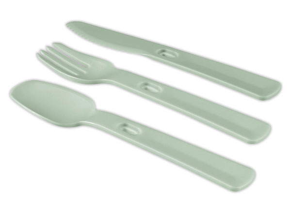 1 Set de couverts Smart To Go CURVER - vert