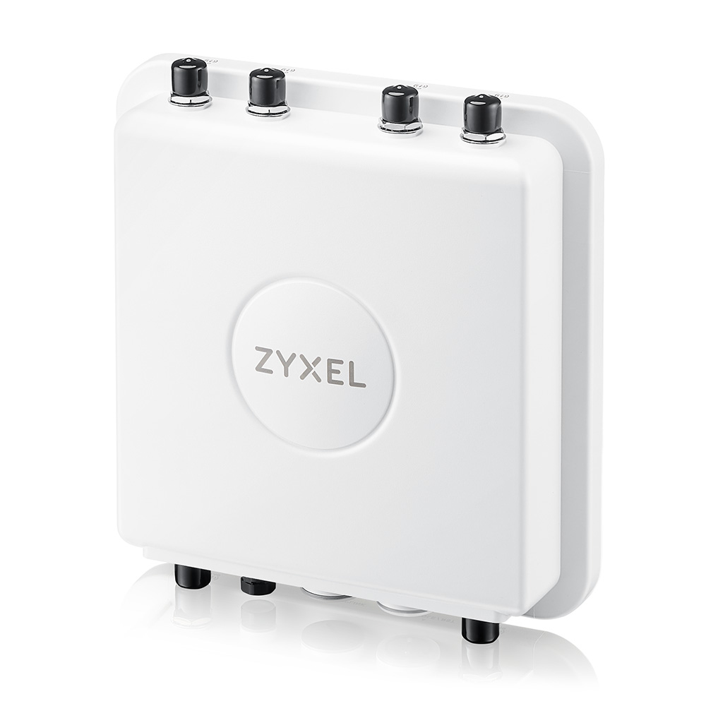 Zyxel WAX655E - Borne d'accès sans fil - Wi-Fi 6 - 2.4 GHz, 5 GHz - montage sur mur/sur poteau