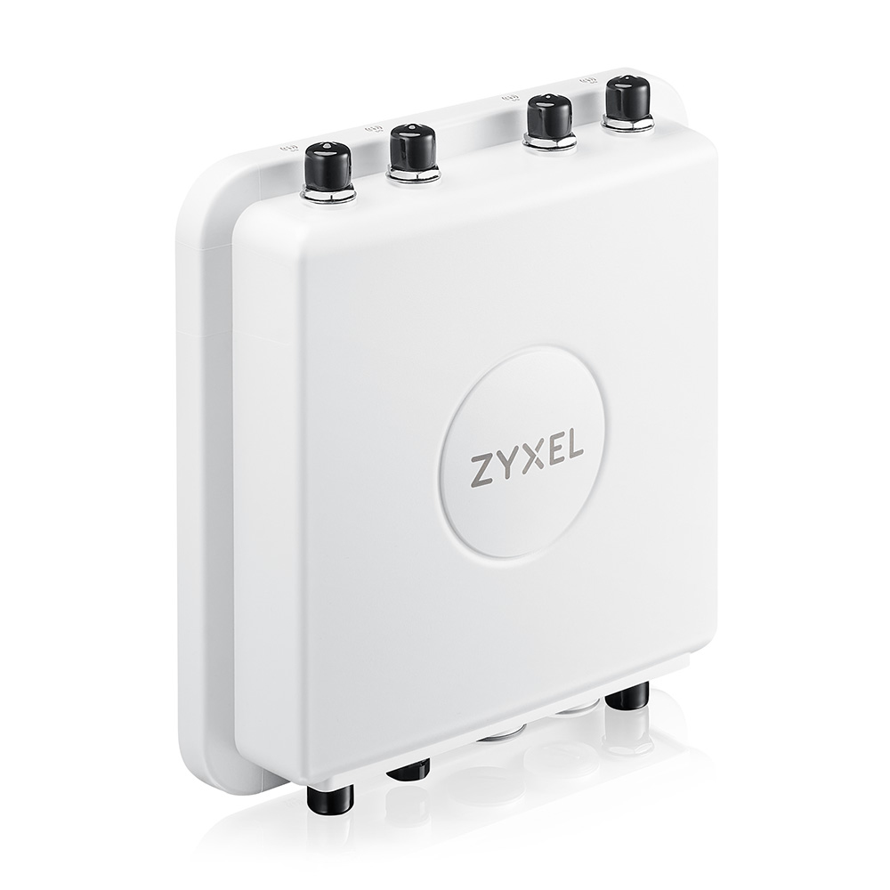 Zyxel WAX655E - Borne d'accès sans fil - Wi-Fi 6 - 2.4 GHz, 5 GHz - montage sur mur/sur poteau