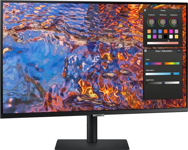 Samsung ViewFinity S8 S32B800PXP - S80PB Series - écran LED - 32" - 3840 x 2160 4K @ 60 Hz - IPS - 350 cd/m² - 1000:1 - DisplayHDR 600 - 5 ms - HDMI, DisplayPort, USB-C - noir