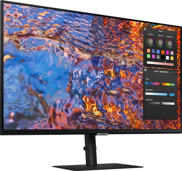 Samsung ViewFinity S8 S32B800PXP - S80PB Series - écran LED - 32" - 3840 x 2160 4K @ 60 Hz - IPS - 350 cd/m² - 1000:1 - DisplayHDR 600 - 5 ms - HDMI, DisplayPort, USB-C - noir