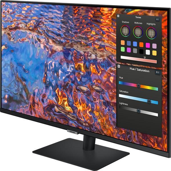 Samsung ViewFinity S8 S32B800PXP - S80PB Series - écran LED - 32" - 3840 x 2160 4K @ 60 Hz - IPS - 350 cd/m² - 1000:1 - DisplayHDR 600 - 5 ms - HDMI, DisplayPort, USB-C - noir