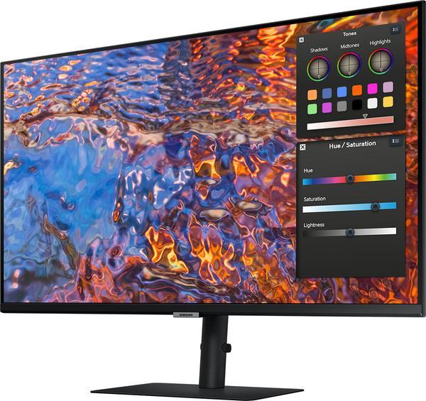Samsung ViewFinity S8 S32B800PXP - S80PB Series - écran LED - 32" - 3840 x 2160 4K @ 60 Hz - IPS - 350 cd/m² - 1000:1 - DisplayHDR 600 - 5 ms - HDMI, DisplayPort, USB-C - noir