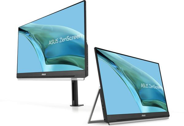 ASUS ZenScreen MB249C - Écran LED - 23.8" - portable - 1920 x 1080 Full HD (1080p) @ 75 Hz - IPS - 250 cd/m² - 1000:1 - 5 ms - HDMI, 2xUSB-C - haut-parleurs - noir
