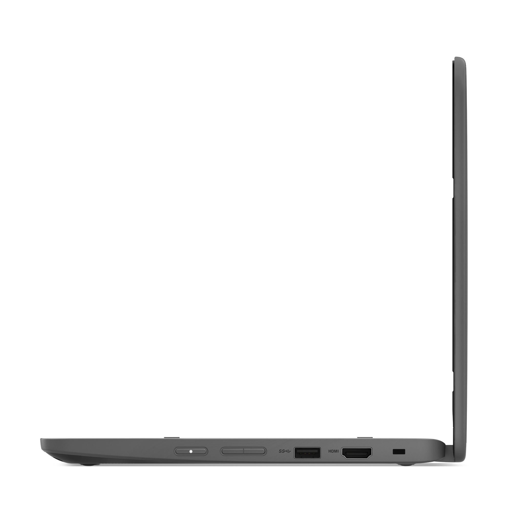 Lenovo 300e Yoga Chromebook Gen 4 82W2 - Conception inclinable - Kompanio 520 - Chrome OS - Mali-G52 2EE MC2 - 8 Go RAM - 64 Go eMMC - 11.6" IPS écran tactile 1366 x 768 (HD) - Wi-Fi 6 - gris graphite - clavier : Français