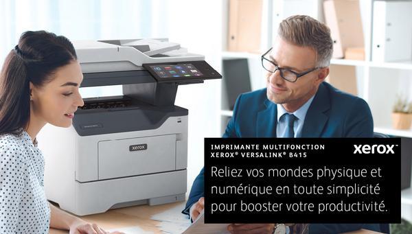 Xerox VersaLink B415V_DN - Imprimante multifonctions - Noir et blanc - laser - Legal (216 x 356 mm) (original) - Legal (support) - jusqu'à 50 ppm (copie) - jusqu'à 50 ppm (impression) - 650 feuilles - 33.6 Kbits/s - Gigabit LAN, USB 2.0, hôte USB, NFC - p