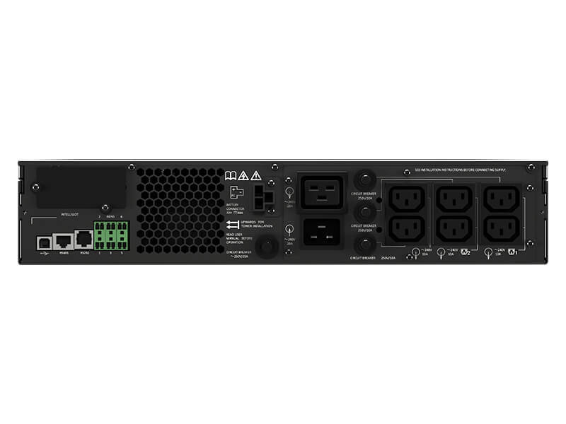 Liebert GXT5 - Onduleur (montable sur rack / externe) - CA 230 V - 3000 Watt - 3000 VA - Acide de plomb - RS-232, USB - connecteurs de sortie : 7 - 2U