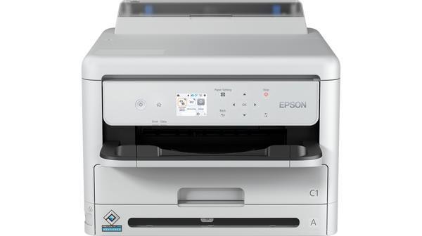 Epson WorkForce Pro WF-M5399DW - Imprimante - Noir et blanc - Recto-verso - jet d'encre - A4/Legal - 1 200 x 2 400 ppp - jusqu'à 25 ppm - capacité : 330 feuilles - USB 2.0, Gigabit LAN, Wi-Fi(ac)