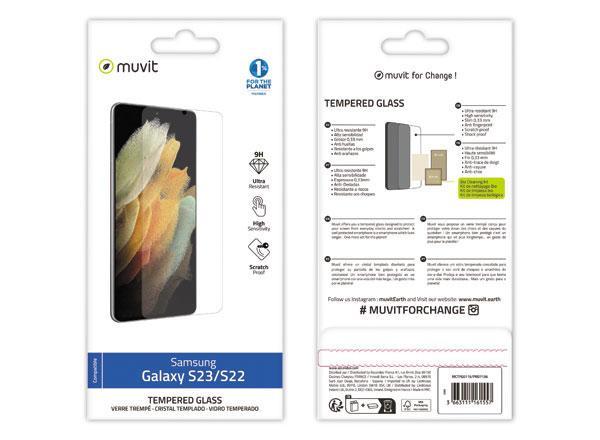 1 Verre trempé pour Samusung GALAXY S23/S22