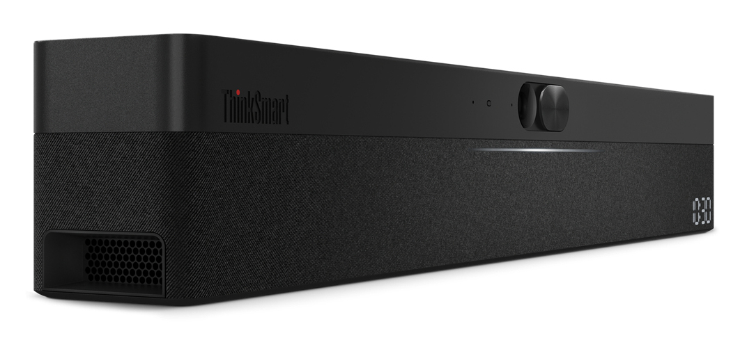 Lenovo ThinkSmart One - Kit de vidéo-conférence (console d'écran tactile, système de calcul) - avec 3 ans de support Lenovo Premier + première année de maintenance - Certifié pour Microsoft Teams Rooms - noir
