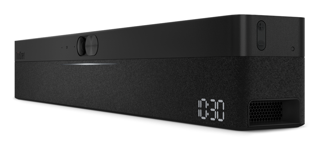 Lenovo ThinkSmart One - Kit de vidéo-conférence (console d'écran tactile, système de calcul) - avec 3 ans de support Lenovo Premier + première année de maintenance - Certifié pour Microsoft Teams Rooms - noir