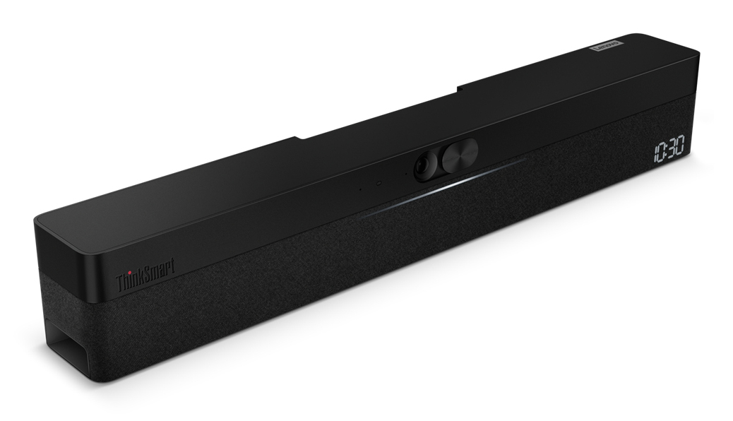 Lenovo ThinkSmart One - Kit de vidéo-conférence (console d'écran tactile, système de calcul) - avec 3 ans de support Lenovo Premier + première année de maintenance - Certifié pour Microsoft Teams Rooms - noir