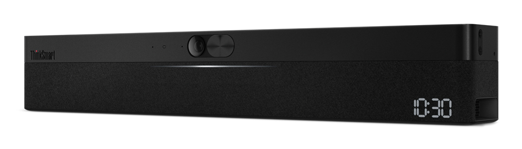 Lenovo ThinkSmart One - Kit de vidéo-conférence (console d'écran tactile, système de calcul) - avec 3 ans de support Lenovo Premier + première année de maintenance - Certifié pour Microsoft Teams Rooms - noir