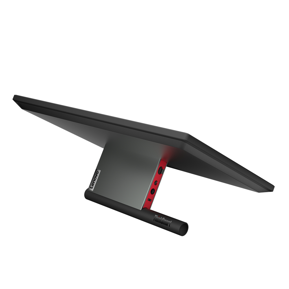 Lenovo ThinkSmart One - Kit de vidéo-conférence (console d'écran tactile, système de calcul) - avec 3 ans de support Lenovo Premier + première année de maintenance - Certifié pour Microsoft Teams Rooms - noir
