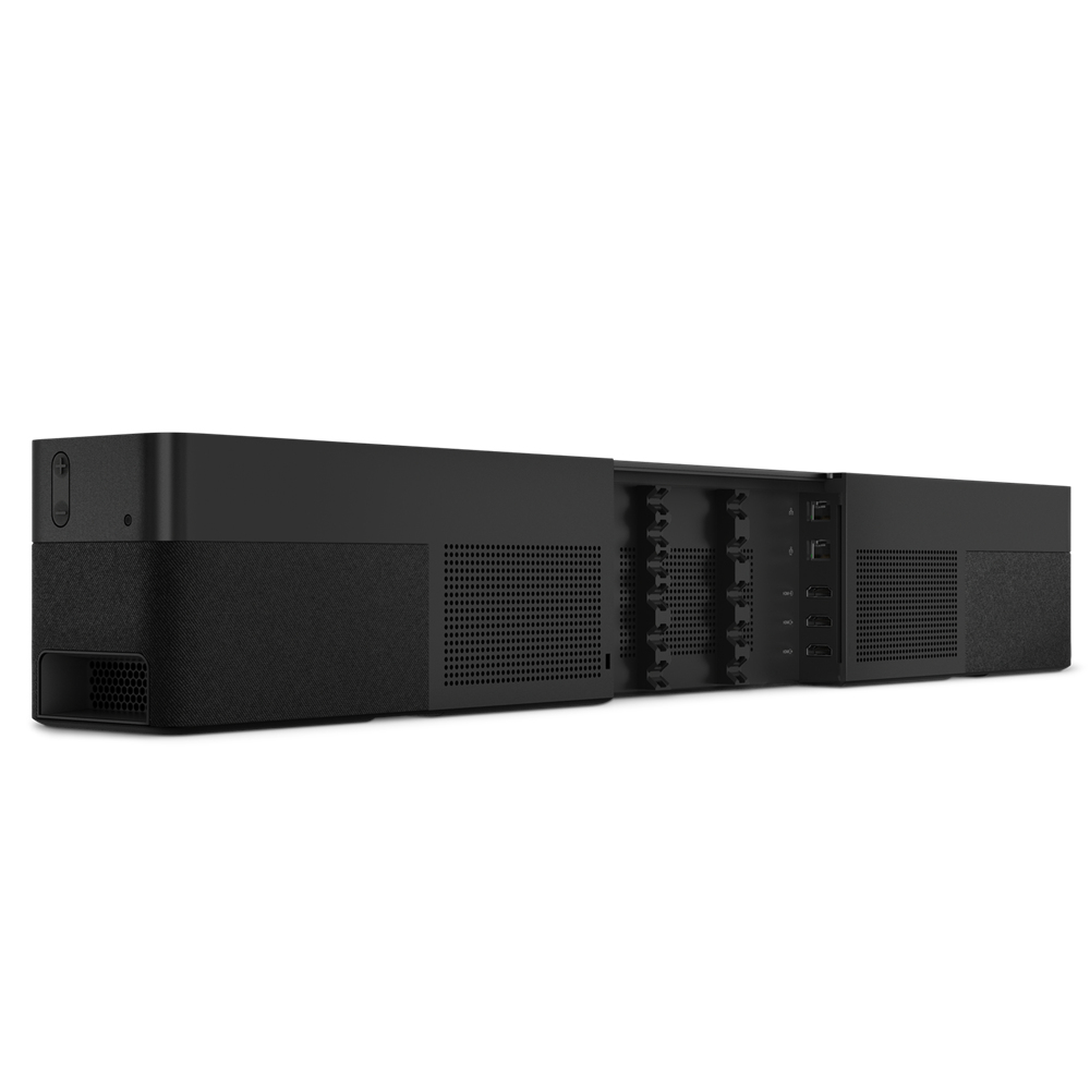Lenovo ThinkSmart One - Kit de vidéo-conférence (console d'écran tactile, système de calcul) - avec 3 ans de support Lenovo Premier + première année de maintenance - Certifié pour Microsoft Teams Rooms - noir