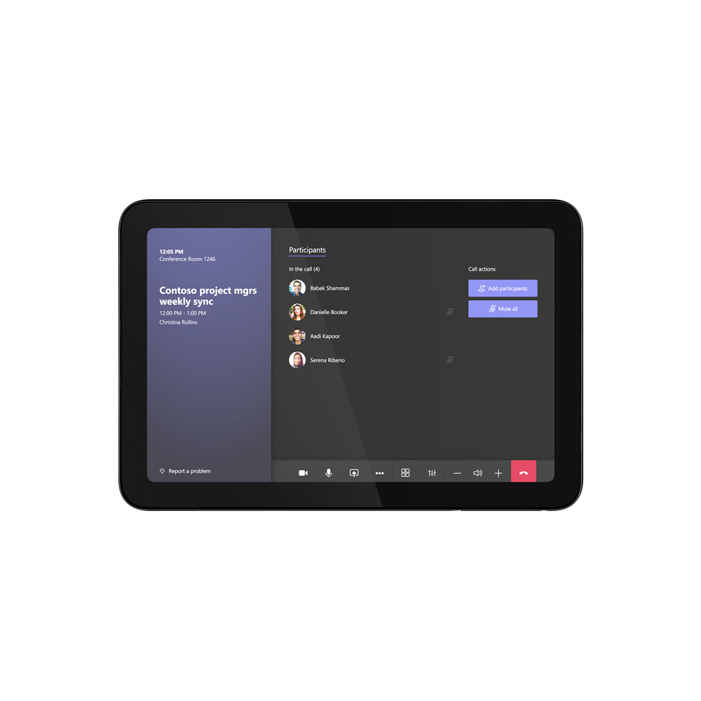 Lenovo ThinkSmart One - Kit de vidéo-conférence (console d'écran tactile, système de calcul) - avec 3 ans de support Lenovo Premier + première année de maintenance - Certifié pour Microsoft Teams Rooms - noir