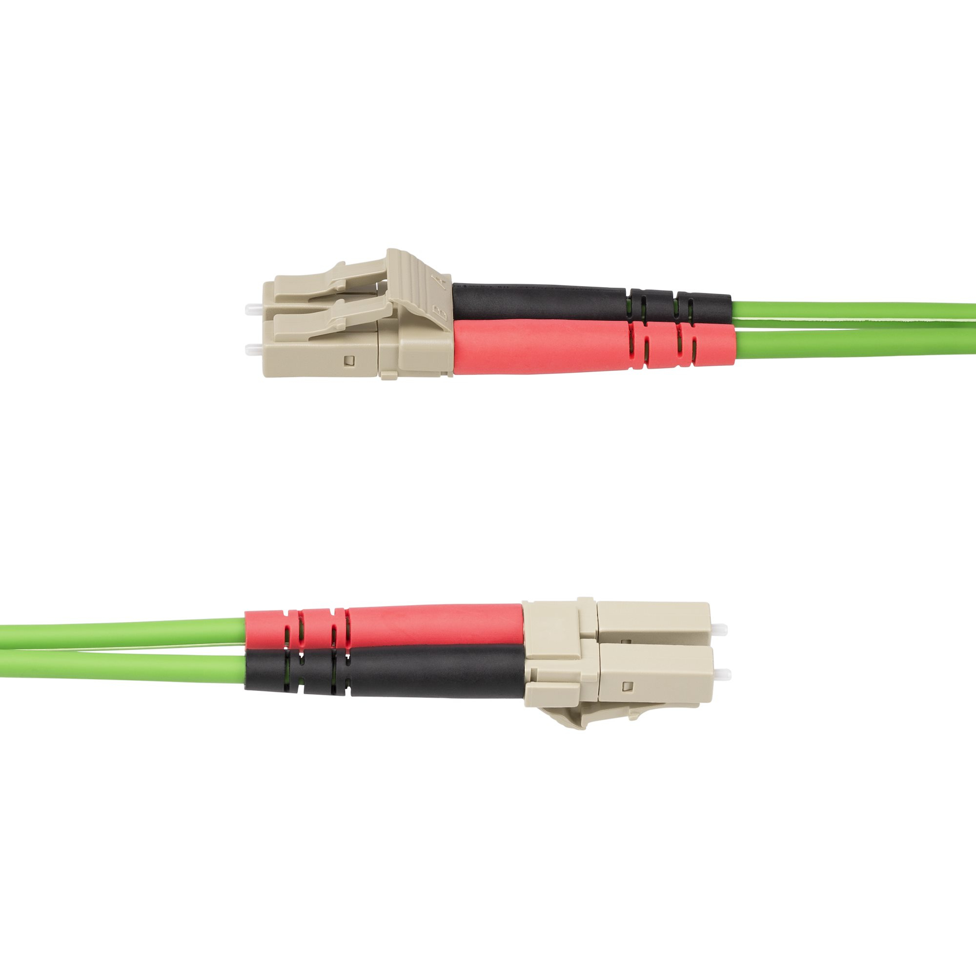 StarTech.com Câble Fibre Optique Multimode OM5 LC/LC UPC 10m, Câble LSZH - Cordon de raccordement - LC/UPC multimode (M) pour LC/UPC multimode (M) - 10 m - 2.9 mm - fibre optique - duplex - 50 / 125 microns - OM5 - sans halogène, débit de transfert de don