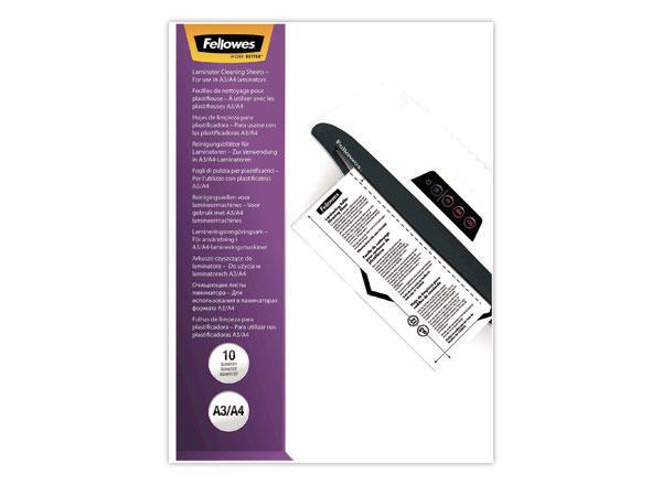 1 Feuilles de nettoyage pour plastifieuse