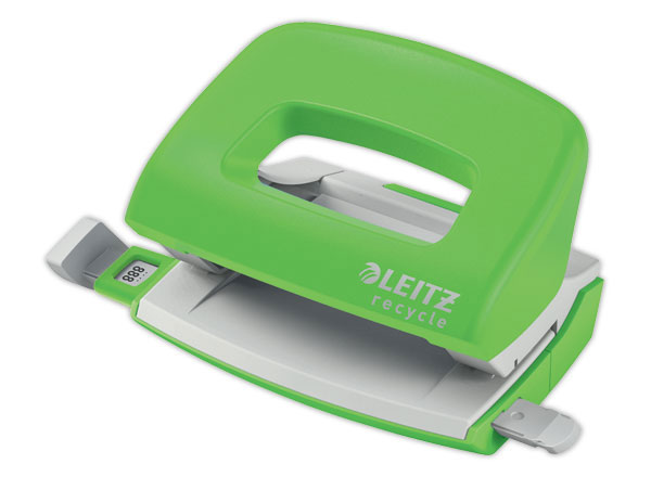 1 Perforateur Leitz Recycle 2 trous, 30 feuilles - vert