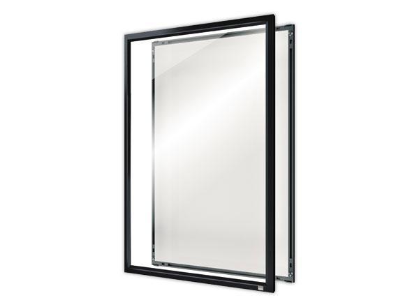 1 Porte-affiche clipsable A3 Nobo impression - noir