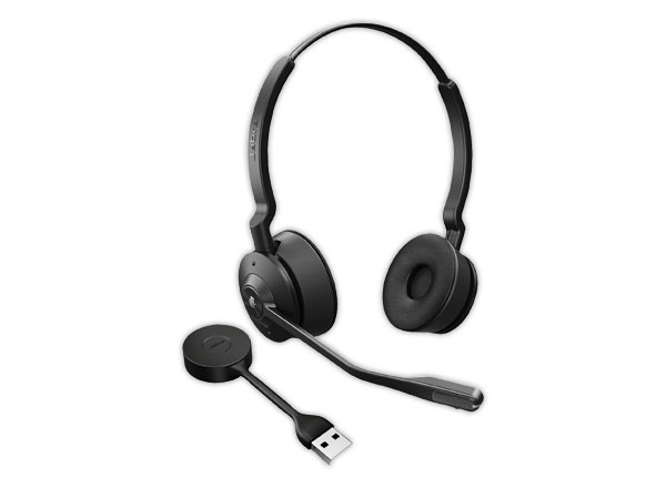 1 Casque téléphonique sans fil Engage 55 Duo MS USB-A JABRA