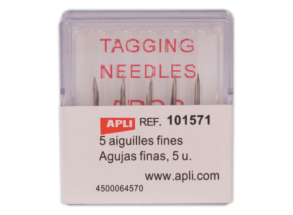 1 Lot de 5 aiguilles fines