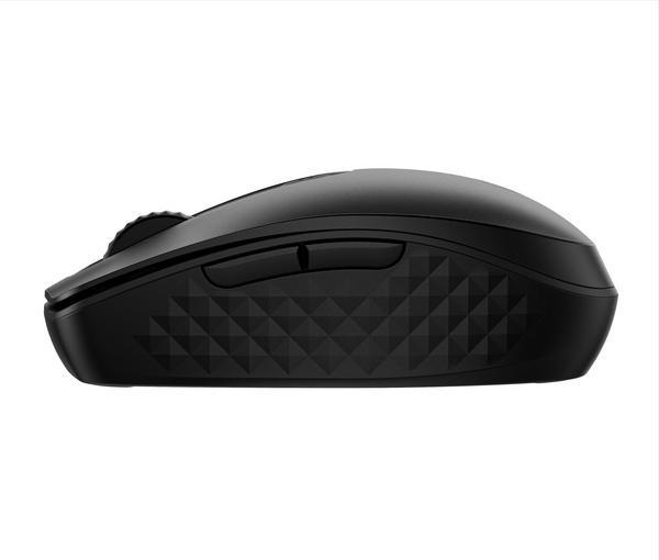 HP 690 - Souris - recharge Qi - 7 boutons - sans fil - Bluetooth - noir