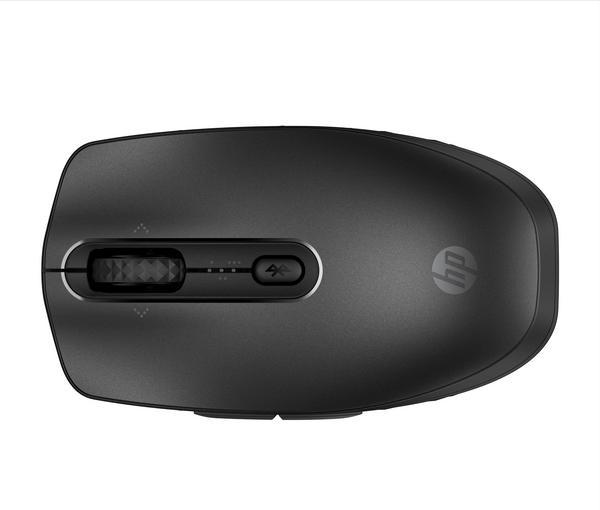 HP 690 - Souris - recharge Qi - 7 boutons - sans fil - Bluetooth - noir