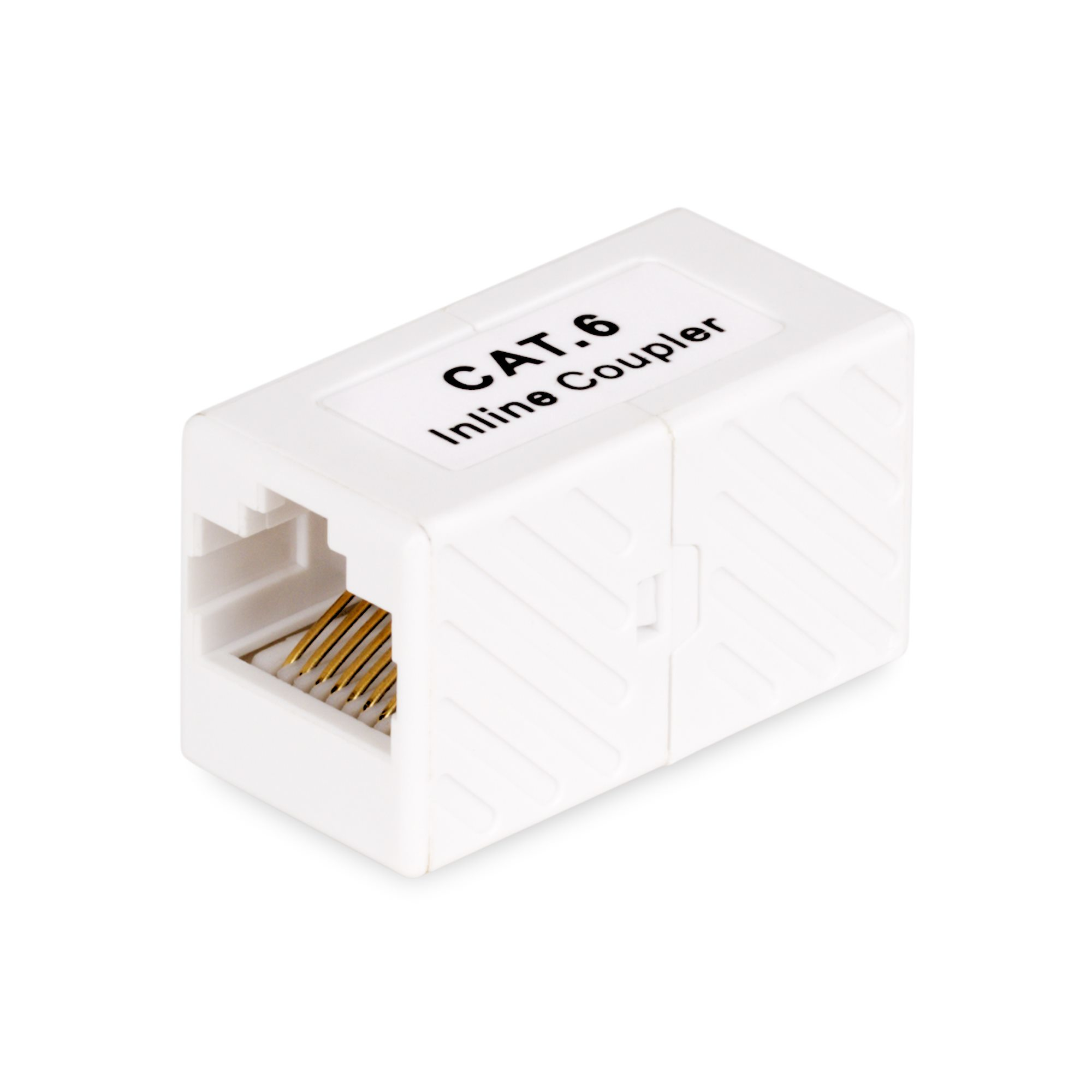 StarTech.com Coupleur RJ45, Connecteur Cat6 en Ligne, Adaptateur T568 F/F - Coupleur réseau - RJ-45 (F) pour RJ-45 (F) - non blindé - CAT 5/5e/6 - passif - blanc