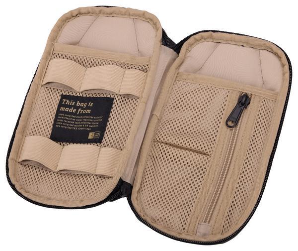 Case Logic Invigo - Boîtier d'accessoires - Polyester 600D 100% recyclé - noir