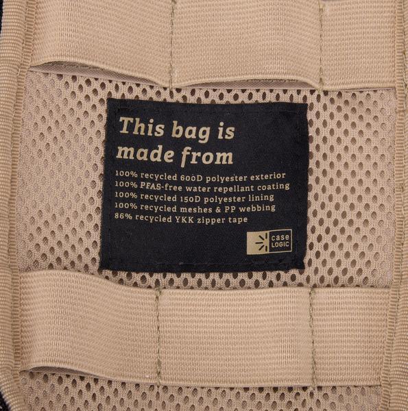 Case Logic Invigo - Boîtier d'accessoires - Polyester 600D 100% recyclé - noir