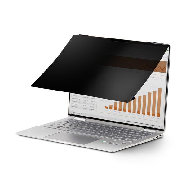 StarTech.com Filtre de Confidentialité Tactile de 14" 16:9, Rabattable - Filtre de confidentialité pour ordinateur portable - adhésif, languettes de charnière, charnières à bascule - 14"